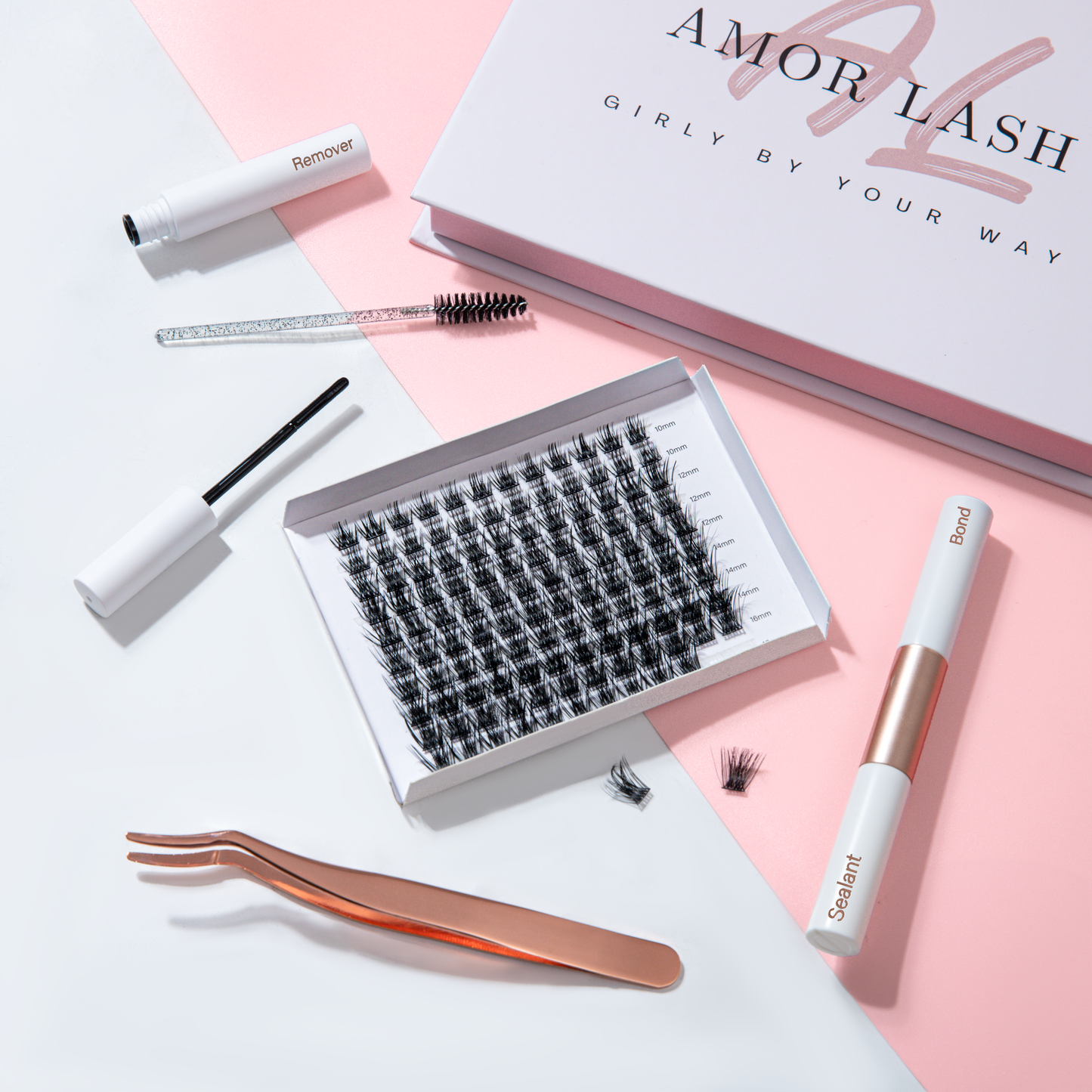 Amor DIY Lash Kit - Wet-Look Style