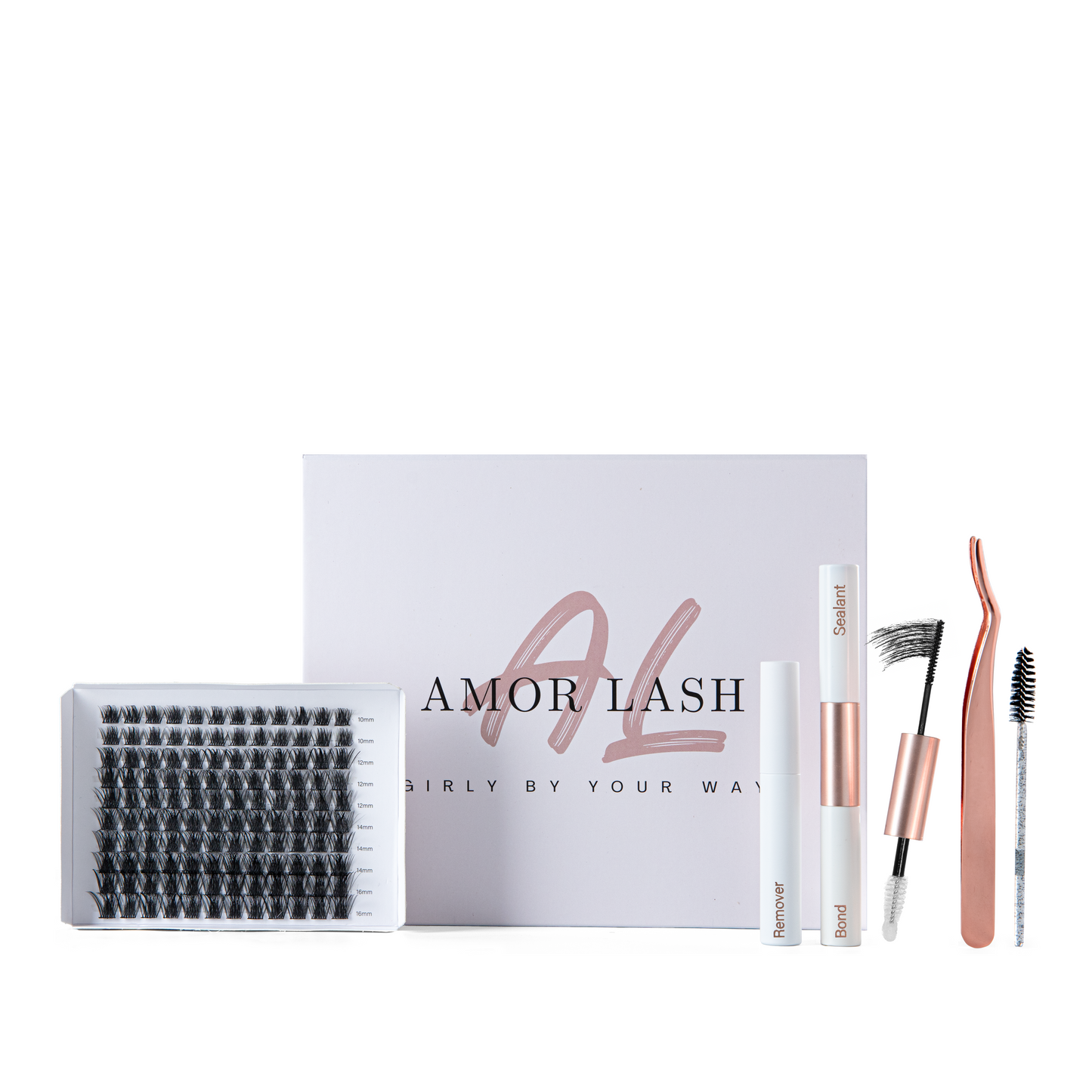 Amor DIY lash extension kit - Light Wispies